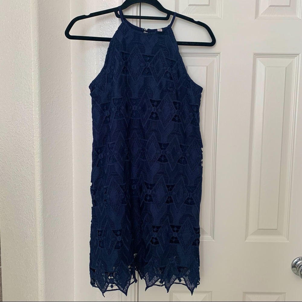 Navy Blue Target Dress
